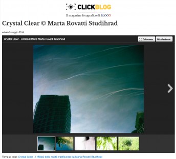 Clickblog $$ http://www.clickblog.it/post/113541/crystal-clear-i-riflessi-della-realta-trasfigurata-da-marta-rovatti-studihrad